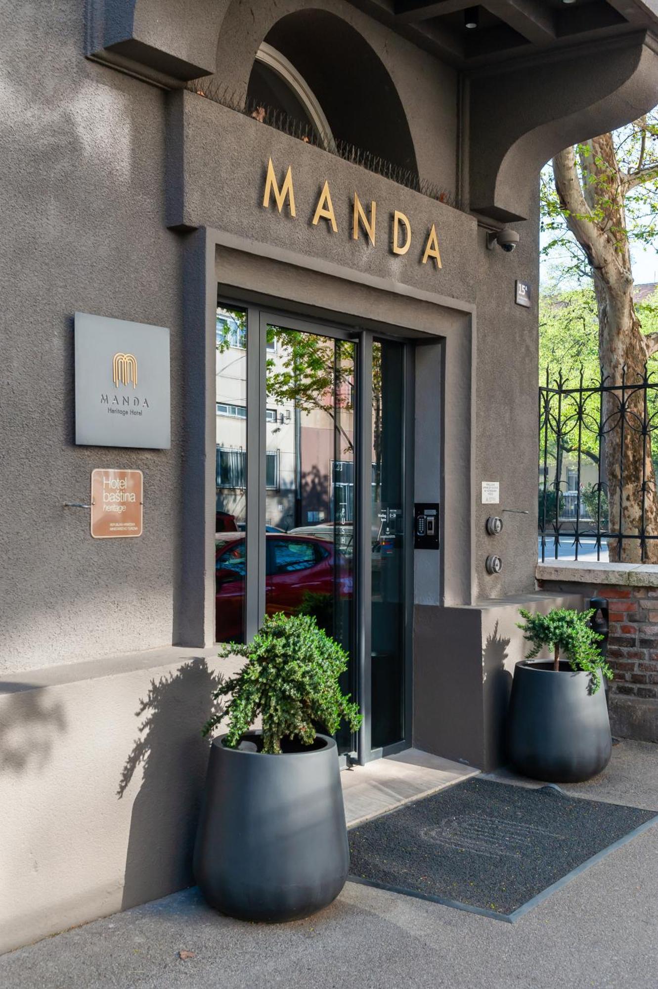 זאגרב Manda Heritage Hotel מראה חיצוני תמונה